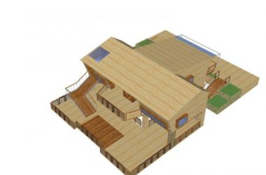 Modern Solo Villa Design | SketchUp 3D Model-BIM WORLD