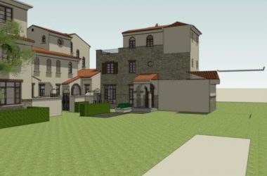 Classical Style Townhouse Villa Model in SketchUp-BIM WORLD