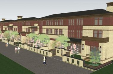 SketchUp Villa Model: Modern Chinese-Style Row Houses-BIM WORLD