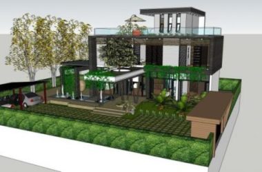 Modern Solo Villa Design | SketchUp 3D Model-BIM WORLD