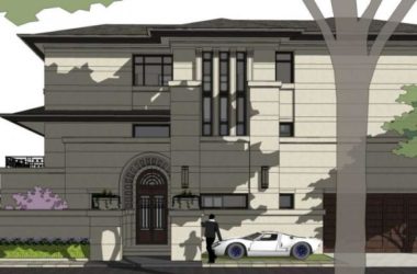 Classical Single-Family Villa Model in SketchUp-BIM WORLD