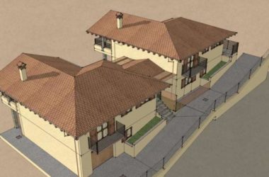 Classical Stacked Villa Model in SketchUp-BIM WORLD