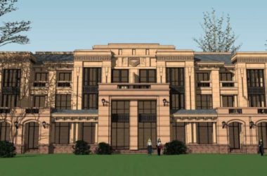 SketchUp Villa Model: Multi-Unit European Classical Style Design-BIM WORLD
