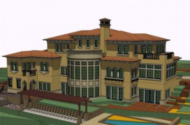 Classical Multi-Story Villa Model in SketchUp-BIM WORLD