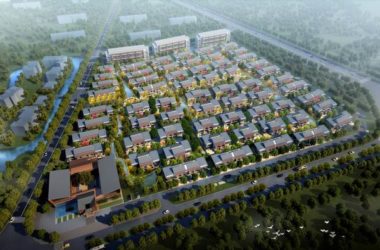 SketchUp Villa Model: Wuzhen Sales Office in Modern Chinese Style-BIM WORLD
