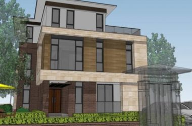 Modern Stacked Villa Design in SketchUp-BIM WORLD
