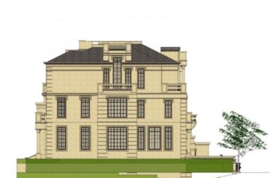 French-Style Classical Stacked Villa Model in SketchUp-BIM WORLD