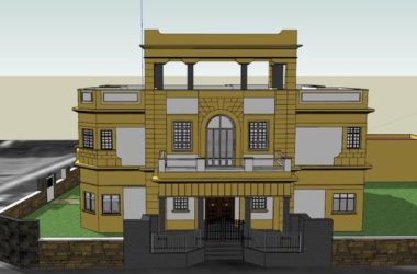 Classical Style Single Family Villa Model in SketchUp-BIM WORLD
