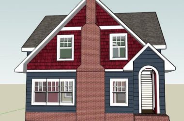 Classical Single-Family Hilltop Villa Model in SketchUp-BIM WORLD