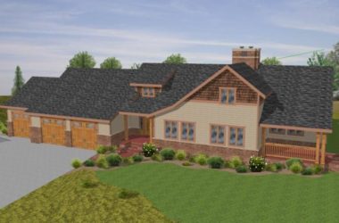 Classical Style Single-Family Villa Model in SketchUp-BIM WORLD