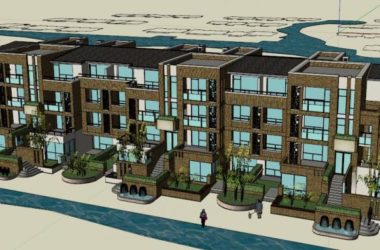 Modern Multi-Row Villa Design in SketchUp-BIM WORLD