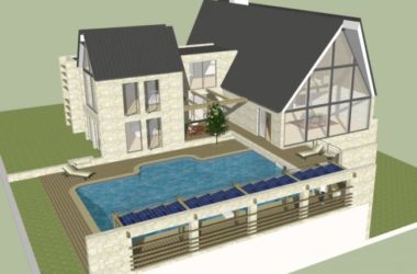 Classical Single-Family Villa Model in SketchUp-BIM WORLD