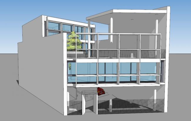 Kuruchet Residence: Modern Villa Design in SketchUp
