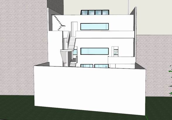 Modern Villa Design: Plannacus Residence SketchUp Model