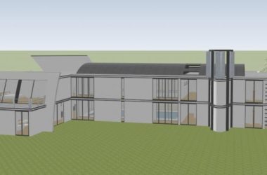 Modern Solo Villa Design | SketchUp 3D Model-BIM WORLD