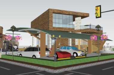 Modern Solo Villa Design | SketchUp 3D Model-BIM WORLD