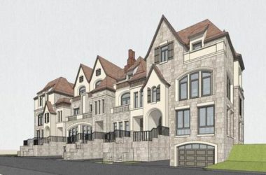 SketchUp Villa Model: German Classical Style Row House-BIM WORLD