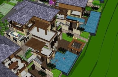 Classical Stacked Villa Model in SketchUp-BIM WORLD