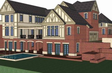 Classical Single-Family Villa Model in SketchUp-BIM WORLD