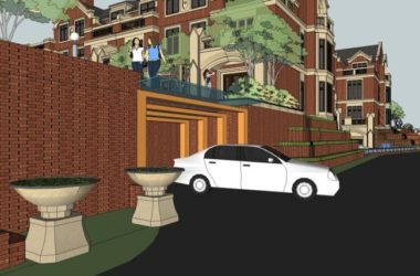 Classical Style Townhouse Villa Model in SketchUp-BIM WORLD