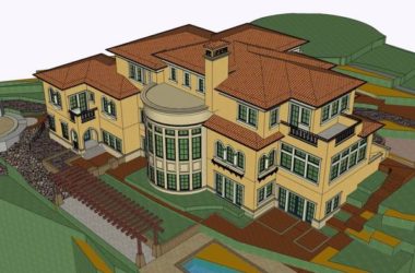 Classical Single-Family Villa Model in SketchUp-BIM WORLD
