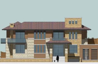 Classical Single-Family Villa Model in SketchUp-BIM WORLD
