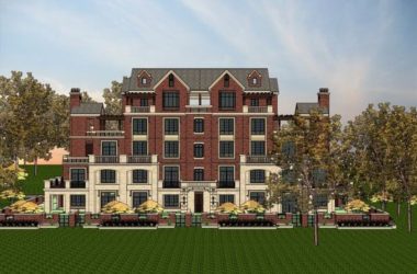 British Classical Style Row Villa Model in SketchUp-BIM WORLD