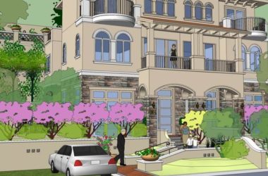 Classical Style Single Family Villa Model in SketchUp-BIM WORLD