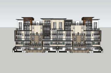 Modern Asian Villa Design | SketchUp 3D Model-BIM WORLD