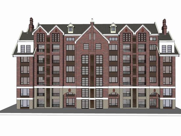 SketchUp Villa Models: Townhouses, Garden Villas, and Classical Designs