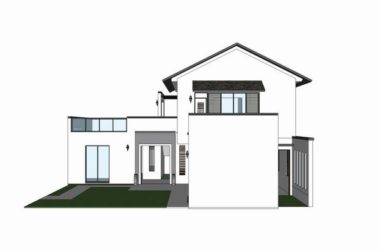 Classical Style Single-Family Villa Model in SketchUp-BIM WORLD