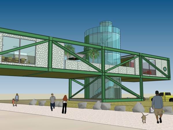 Modern Solo Private Villa SketchUp Model