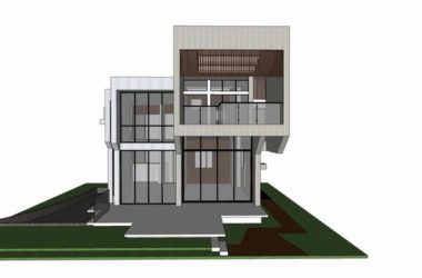 Modern Solo Villa Design | SketchUp 3D Model-BIM WORLD