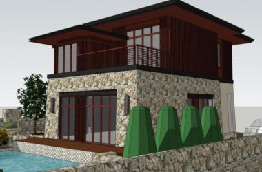 Classical Style Single-Family Villa Model in SketchUp-BIM WORLD
