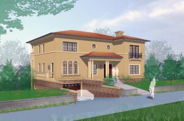 Classical Style Single-Family Villa Model in SketchUp-BIM WORLD