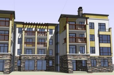 Modern Multi-Story Townhouse Villa Model in SketchUp-BIM WORLD