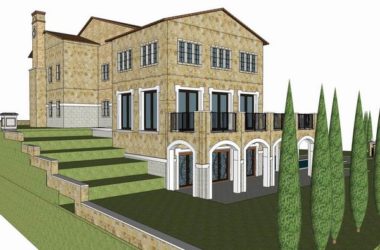 Classical Style Single-Family Villa Model in SketchUp-BIM WORLD
