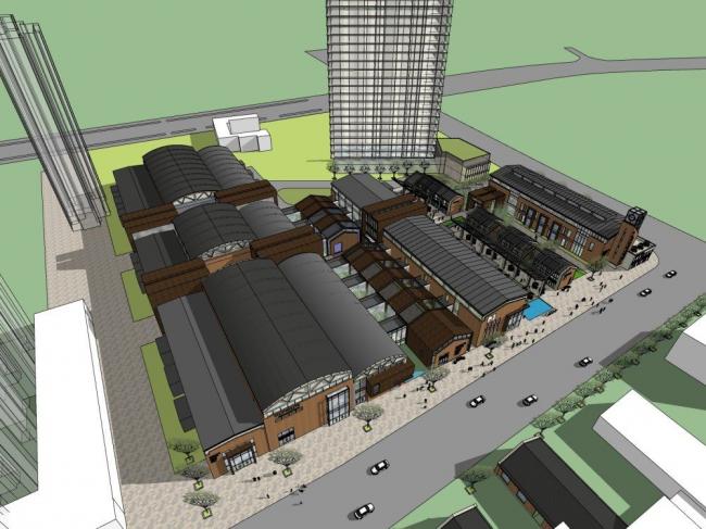 Sketchu Industrial Factory Renovation: Modern Commercial, Industrial, and Entertainment Spaces