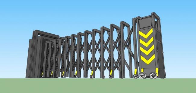 SketchUp Materials for Electric Doors and Building Components