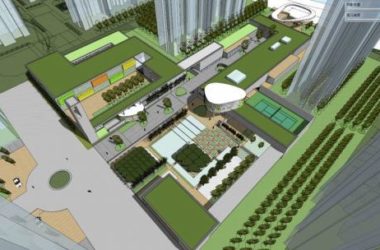 SketchUp Business Model: Multi-Story Clubhouse and Modern Commercial Building Design-BIM WORLD