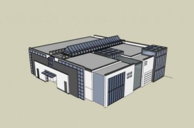 SketchUp Cultural Model: Multi-Story Archives, Libraries, and Museums in New Chinese Architectural Style-BIM WORLD