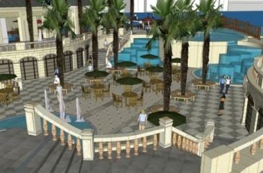 SketchUp Landscape Design: Commercial Architecture, Clubhouse Grounds, Classical Style, Water Features, and Small Details-BIM WORLD