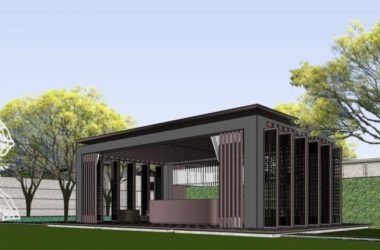 SketchUp Business Model: Designing Sales Offices with Modern Chinese Commercial Architecture-BIM WORLD