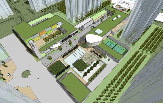 Modern Kindergarten and Clubhouse Design | Educational Architecture in SketchUp