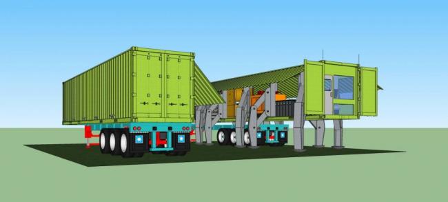 Modern Container Home Design | Residential Architecture in SketchUp