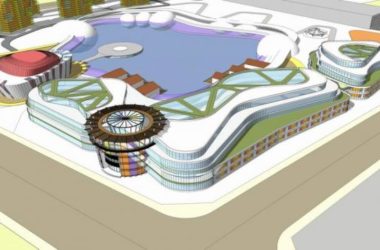 Modern Commercial Complex Design in SketchUp-BIM WORLD