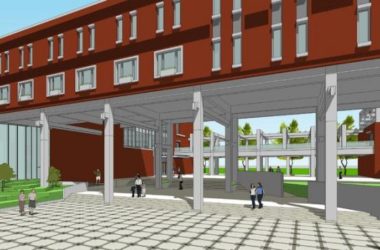 Modern International Student Exchange Center and Educational Building Design in SketchUp-BIM WORLD