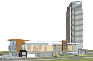 SketchUp Model of CR Nanning Wanda Plaza: Modern Multi-Story Mixed-Use Commercial and Office Complex-BIM WORLD