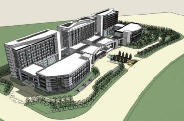 Modern Small High-Rise Hospital Model in SketchUp-BIM WORLD