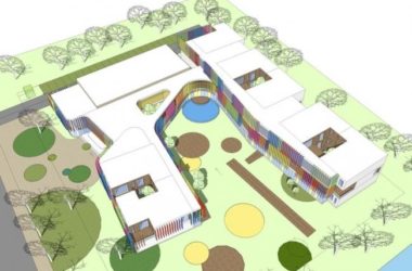 Colorful Modern Kindergarten and School Model | Educational Architecture by SketchUp School-BIM WORLD